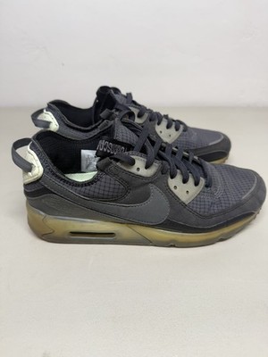Men s Nike Air Max Terrascape 90 Gray Black Lime Ice Size 9 Shoes DJ2973-001