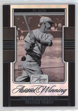 2025 Panini Three and Two Award Winning 2/99 Frankie Frisch #20 HOF 1m1a
