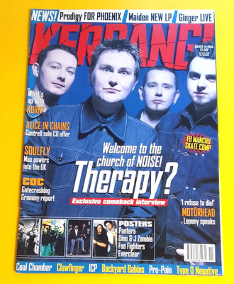 Kerrang!  No.690 March 14 1998 - Therapy?, Korn, Alice In Chains, Soulfly