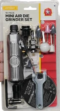 Air Die Grinder Kit 18Pcs Pneumatic Mini Straight Grinder Cut Metal Tire Repair
