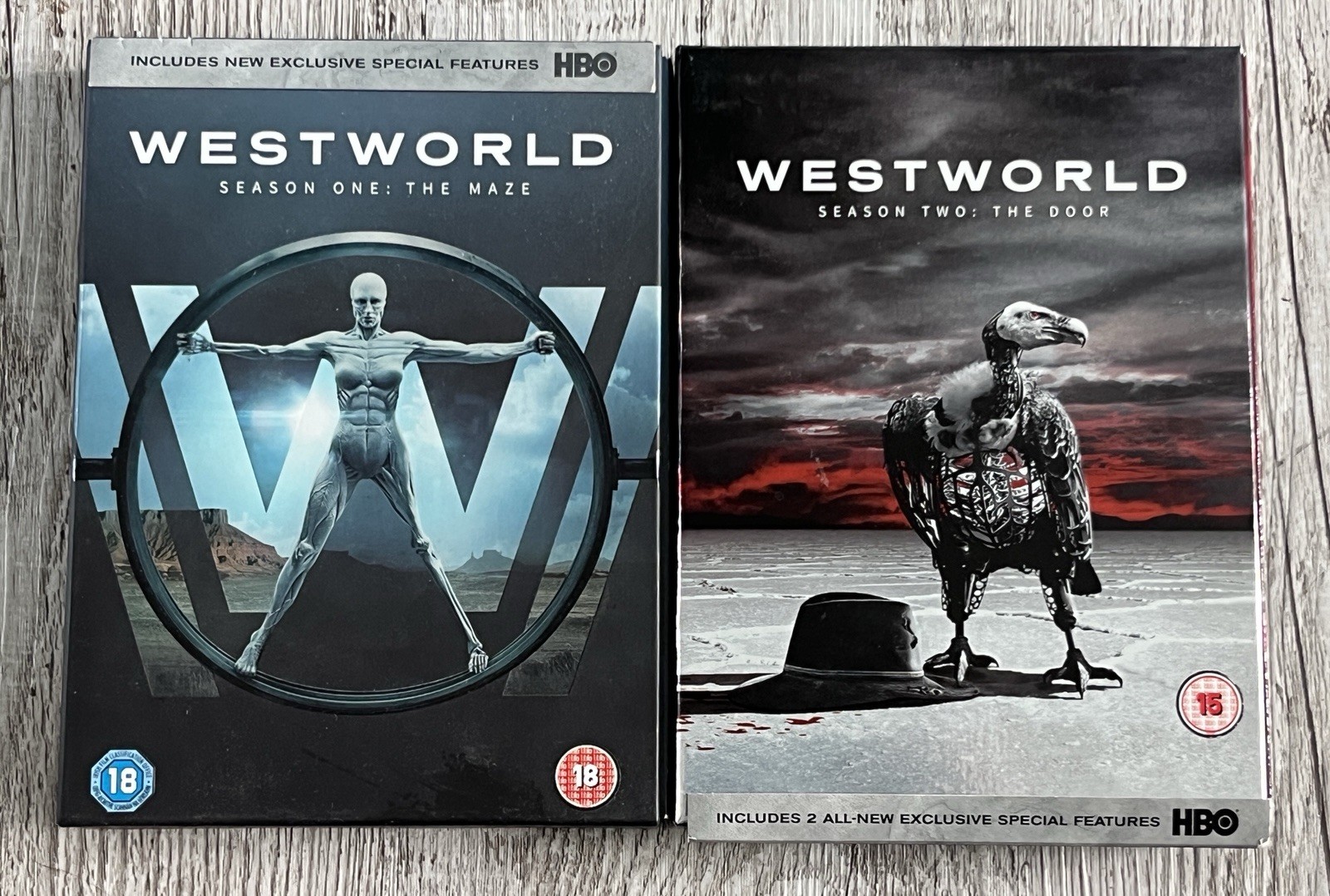 Westworld - Seasons One & Two / Series 1-2 on DVD (2017-2018)