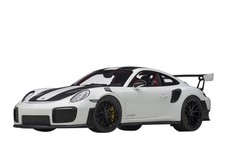 AUTO art 78171 1 18 Porsche 911 (991.2) GT2 RS Weissach Package (White Carbon Bl