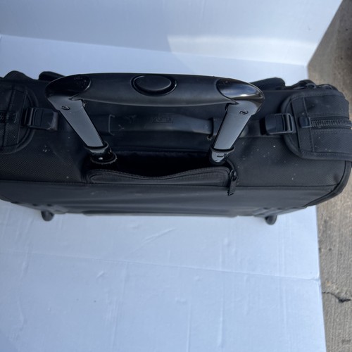 TUMI Black Nylon Alpha Garment 2-Wheeled Carry On Roller Bag Executive Traveler - Picture 11 of 21