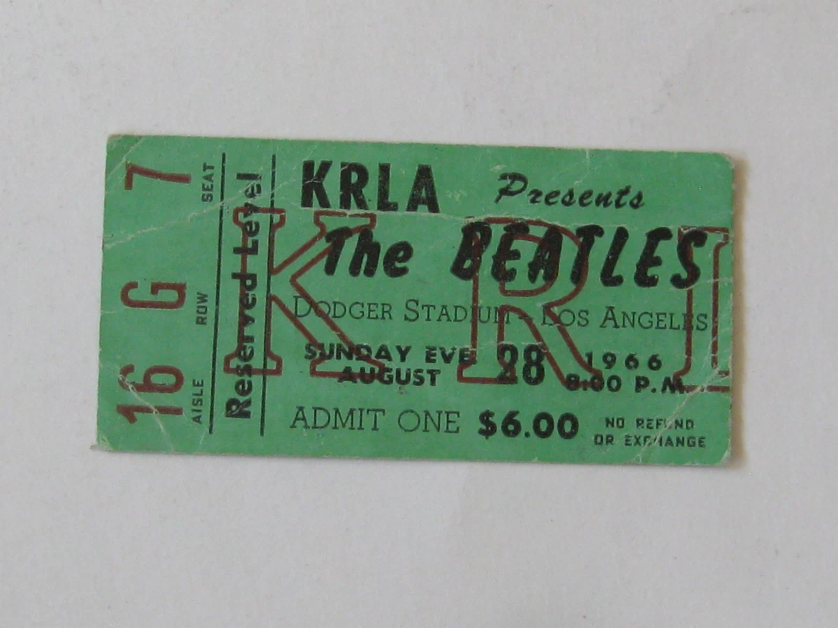 Las mejores ofertas en Billete de los Beatles | eBay