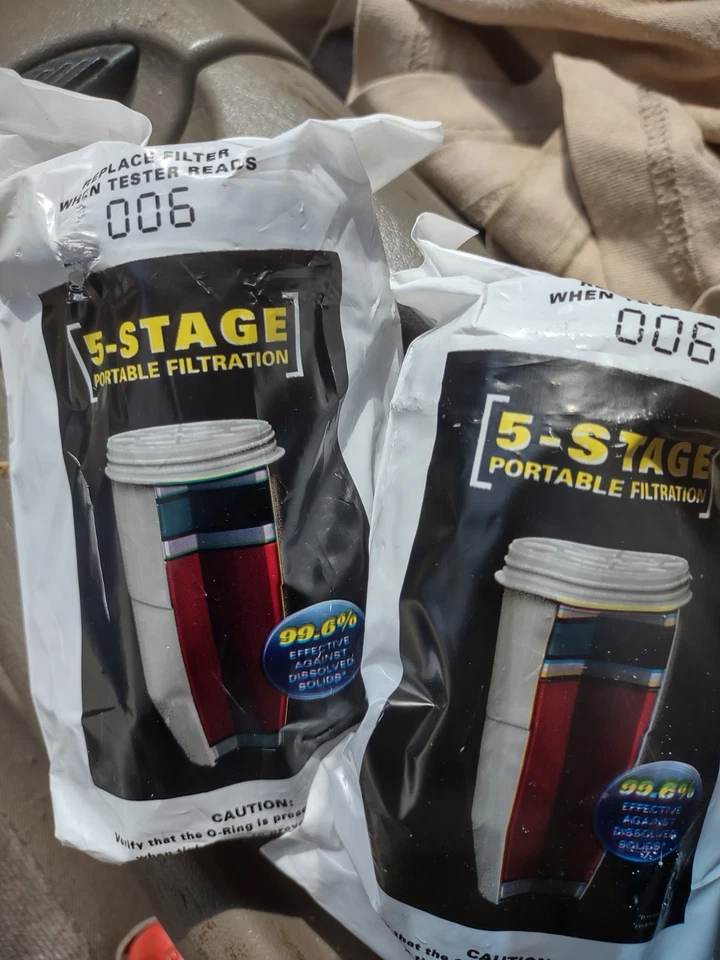 Zero Water ZR-006 Replacement Filters - 2 Filters Total ~ NOS ~ SEALED - Image 4 of 4