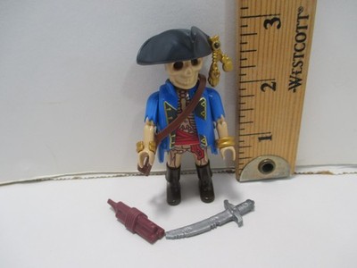 Playmobil SERIES 29 SKELETON PIRATE W/ SWORD + HAT + DYNAMITE fig + pkg PM#72027
