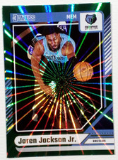 2024-25 Panini Donruss: Jaren Jackson Jr [Holo Green Laser] SP (#63)