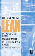 Gerhard Plenert Reinventing Lean (Gebundene A...