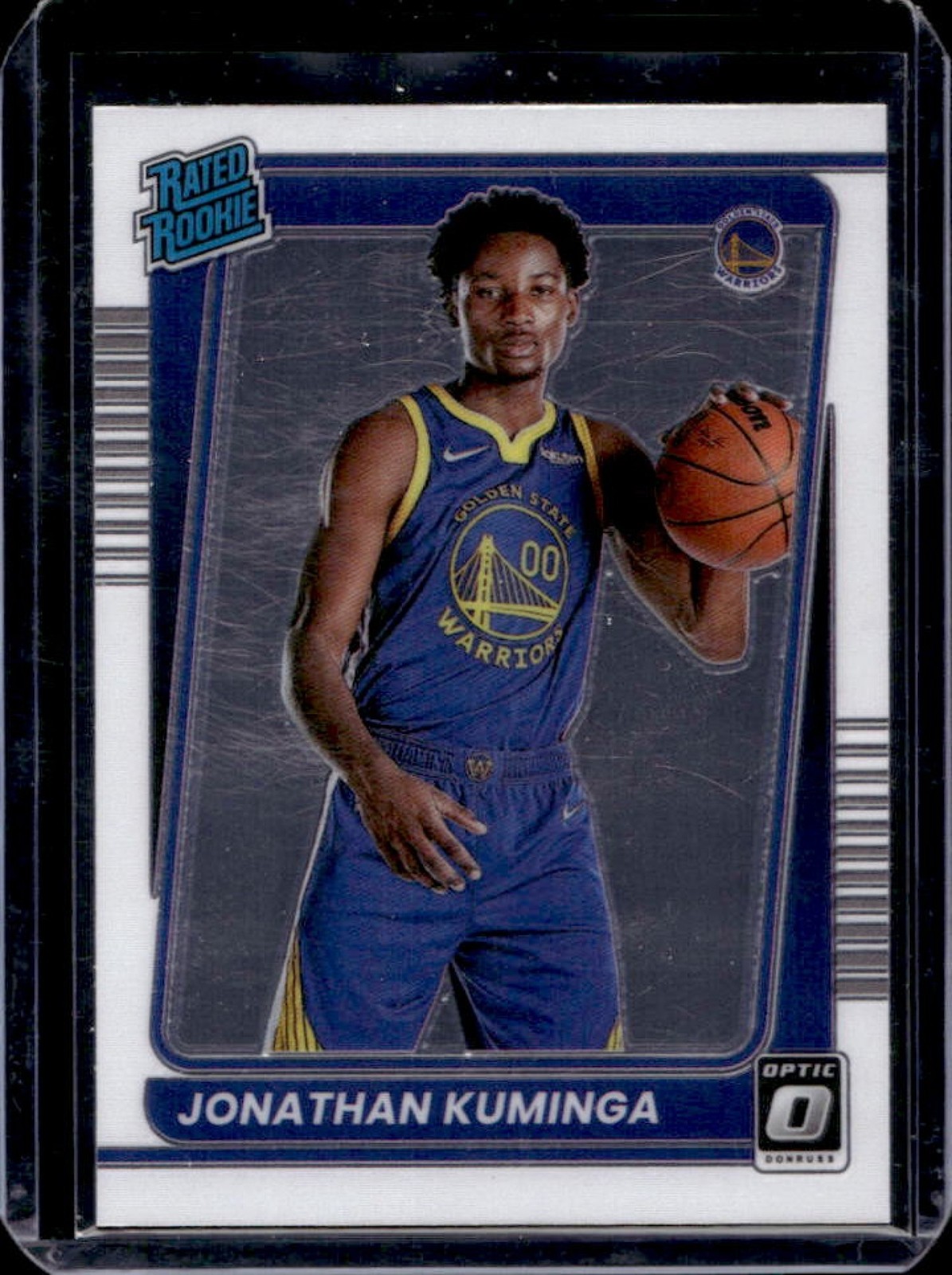2021-22 Donruss Optic Jonathan Kuminga Rookie RC #190 Warriors