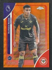 Gustavo Nunes 2025-26 Topps Chrome Premier League Orange Wave Base RC /25 #31