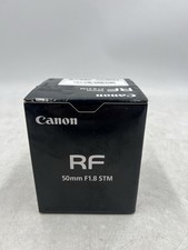 Canon RF 50MM RF50 F1.8 STM New In Box