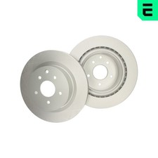 2x OPTIMAL Bremsscheiben Hinten für NISSAN 350 Z (Z33) 322mm BS-9461C
