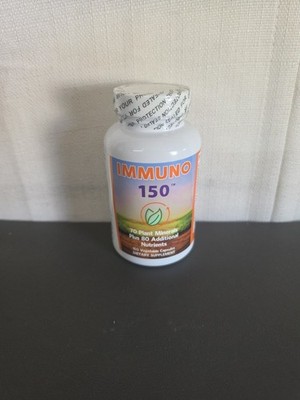 Immuno 150 Immune Support Supplement   150 Veg Caps Vitamins & Minerals