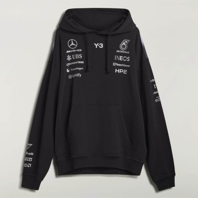 Y-3 F1 TEAM HOODIE パーカー　L Y-3 MERCEDES - AMG PETRONAS FORMULA 1 TEAM HOODIE KR2392E | eBay