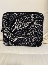 Vera Bradley iPad Case Black/White/Gray Floral