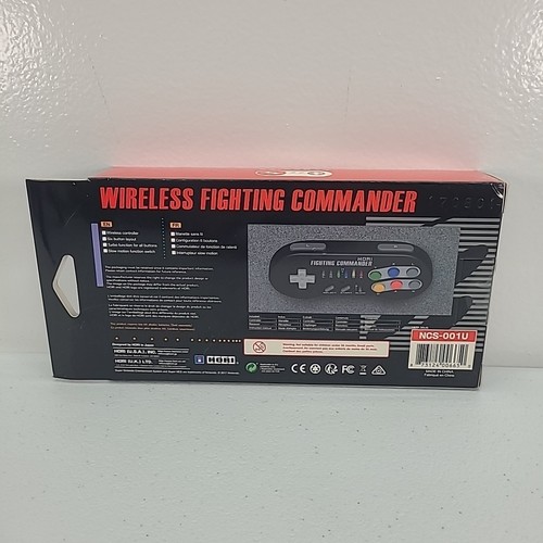 Hori NCS-001U SNES Classic Edition Wireless Controller Fighting Commander Neu - Bild 2 von 8