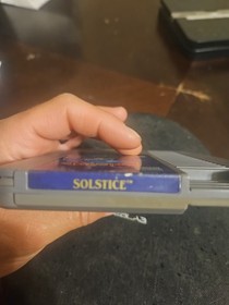 Solstice The Quest for the Staff of Demons Game Cartridge Only Nintendo NES