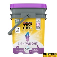 Lightweight Multi-Cat Clumping Litter 21-Day Odor Control 99.9 Dust Free New