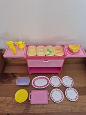 Vintage Sindy Hostess Trolly With Food And Cutlery Accessories Pedigree Hasbro