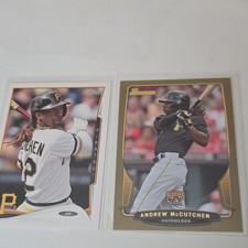 Topps Bowman MLB Baseball Trading Card Lot - McCutchen Pirates, 2 Cards