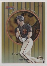 2019 Bowman's Best 1999 Franchise Favorites Gold Refractor 36/50 Joey Bart et6