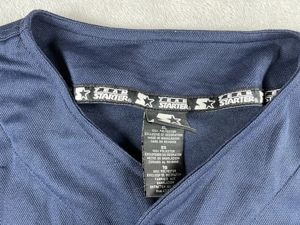 Team Starter Iowa State Cyclones Jersey Size XL 2xl Navy Red - Image 3 of 4