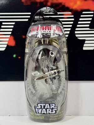 * RARE Star Wars 2007 Titanium Series Diecast ARC-170 STARFIGHTER Micro Galoob