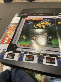 Lego Alpha Team Mission Deep Freeze Manuals Only 4746 4742 4742 Poster Lot 01