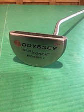 Odyssey Rossie 1 Mallet Golf Putter Dual Force RH 35" Original Grip
