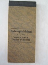forms-the-pennsylvania-railroad-ct1031-report-of-delays-in-switching-of-industr