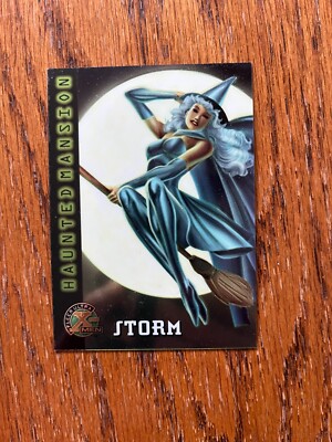 fleer ultra X-MEN haunted mansion 7枚セット Fleer Ultra X-Men: Storm as the Witch - Haunted Mansion 1995