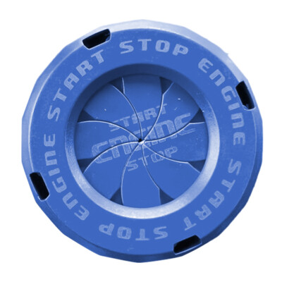 Decorative Rotary Push To Start Button Cover Motorcycle Key Cover DIY Decoration