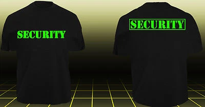 SECURITY T-Shirt Sicherheitsdienst Ordner Police Polizei SWAT Sicherheit TOP xxx - Bild 1 von 2