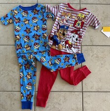 Boy Size 4 Nickelodeon Paw Patrol Four Piece Pajama Set. NWT. MRSP 44.00.
