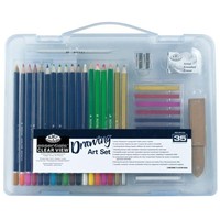 Royal & Langnickel Essentials Clear View Drawing Art Set Royal & Langnickel Essentials Clear View Drawing Art Set