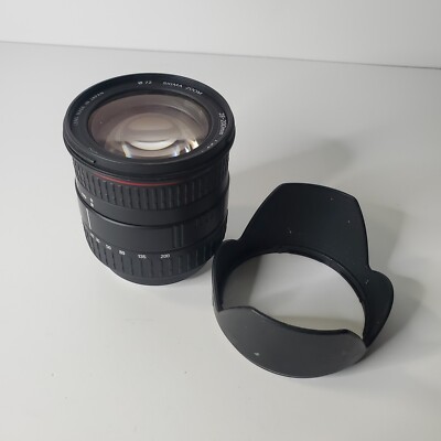 EXCELLENT  Sigma DG 28-200mm ASPHERICAL IF  f/3.5-5.6 DL HYPERZOOM  MACRO Lens