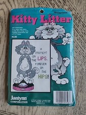 Cross Stitch Kit Janlynn Kitty Litter Stoney Creek KL11 Spoiled Cats 5x7 Kitty