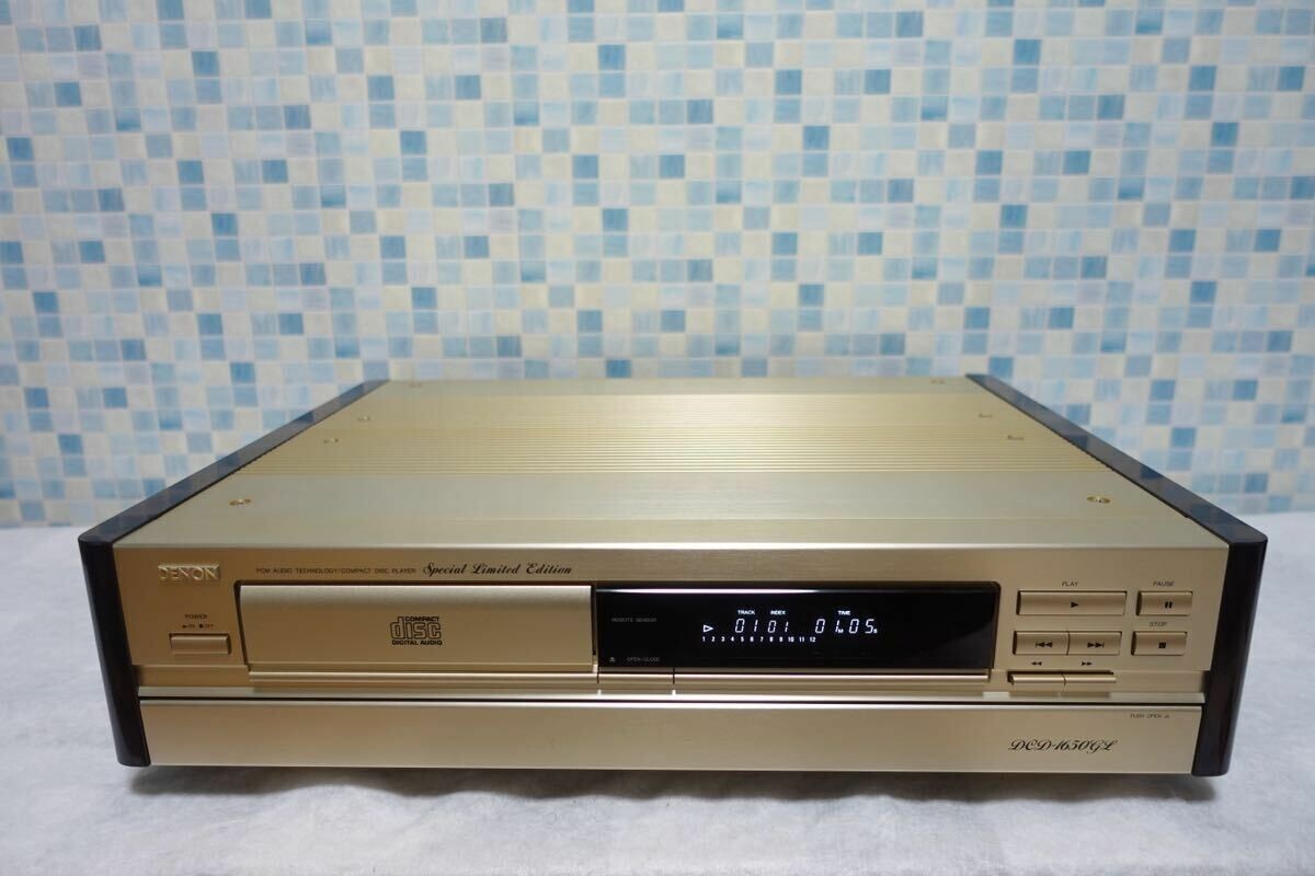 DENON DCD-1650GL Special Limited Edition CD Player Gold 