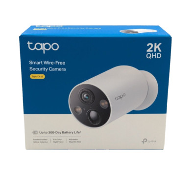TP-Link Tapo C425 Außenkamera Akku | Überwachungskamera außen draußen Kamera