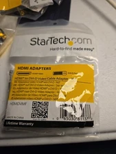 StarTech HDMIDVIMF HDMI Male to DVI-D Female Video Cable Adapter Gold Plate