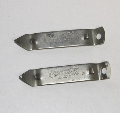 Vintage Drink Coke Soda Coca-Cola Metlal Bottle Opener Advertising