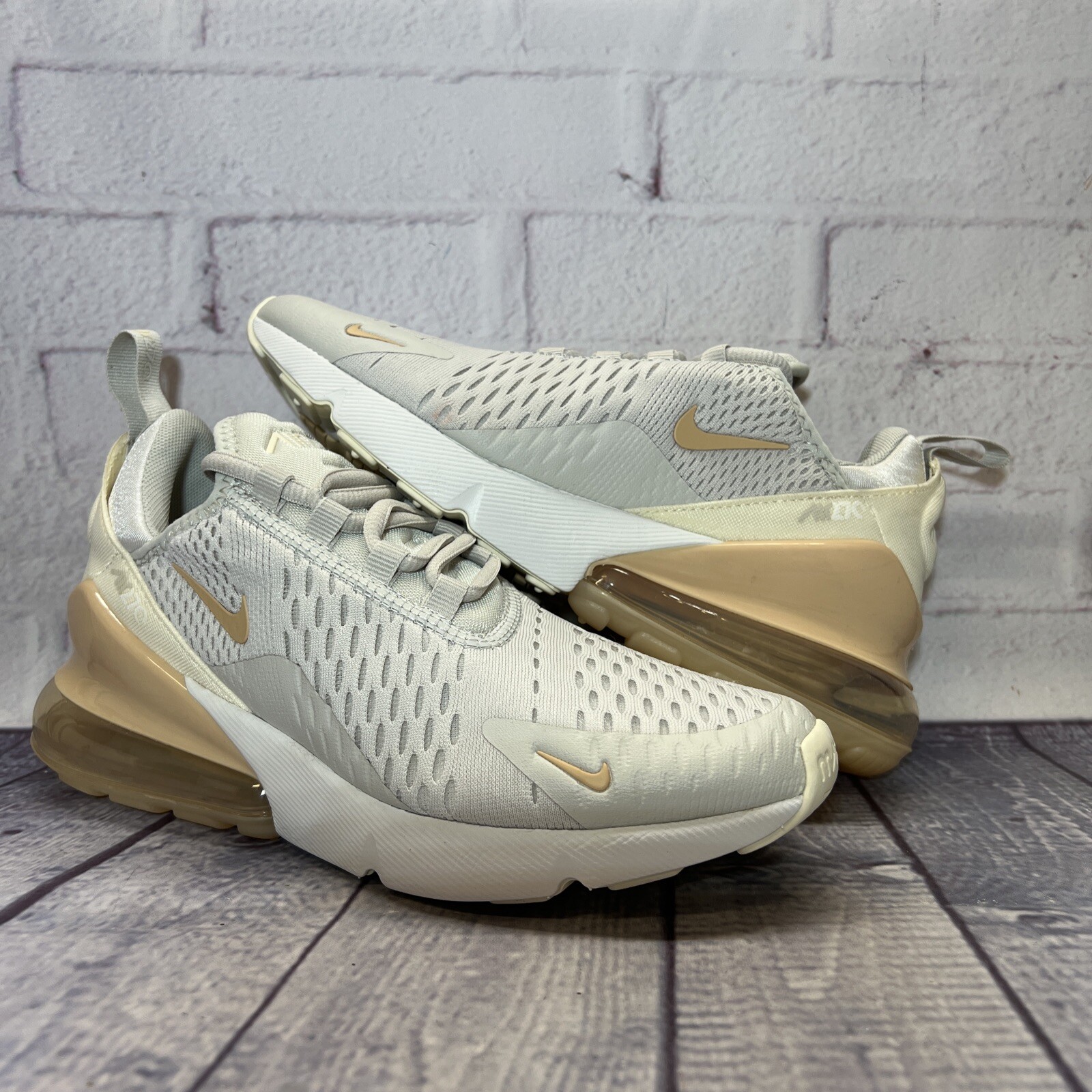 Nike AIR MAX 270 Light Bone Sail White Shoes DX8951-001 Women's Size 6.5  NEW | eBay
