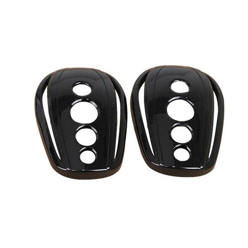 Durable Oval Rear View Mirrors Cover For Harley Dyna Softail Sportster 883 - Bild 8 von 12