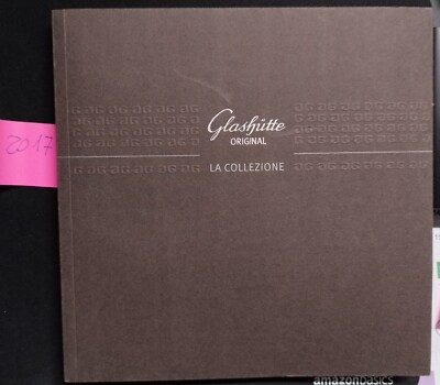 BUCH BOOK UHRENKATALOG GLASHÜTTE ORIGINAL 2017