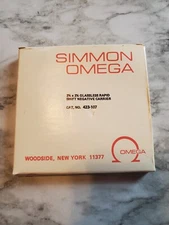 Simmon Omega 2-1/4x2-1/4 Glassless Rapid Shift Negative Carrier #423-107 NIB
