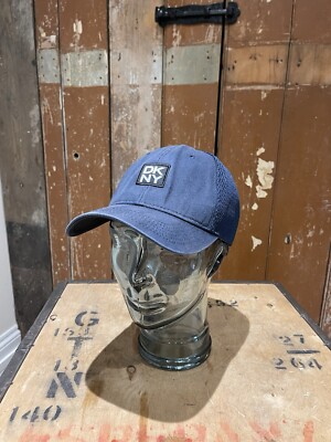 DKNY Golf Baseball Cap Navy Blau Atmungsaktiv Mesh Einheitsgröße Verstellbar