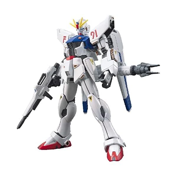 BANDAI HGUC 1/144 Gundam F91 (Gundam Formula 91) Gundam Plastic Model Kit NE