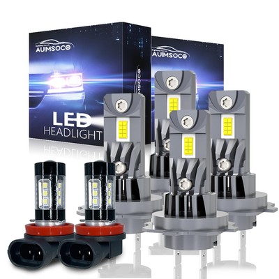6x Bulbs LED Headlights Hi/Low Beams + Fog Lights White For BMW 328i 2007-2016