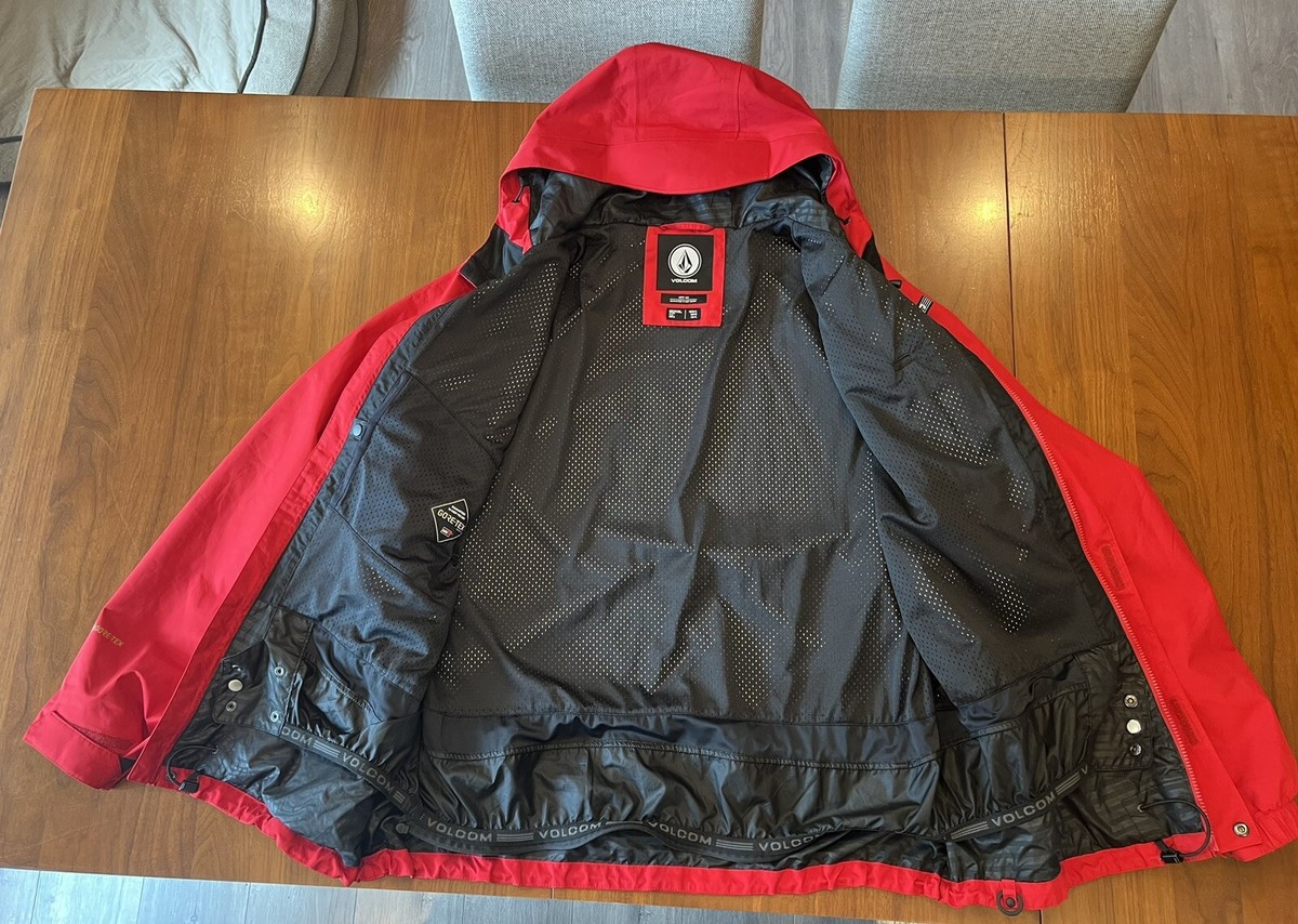 VOLCOM L GORE-TEX JACKET M RED 赤 Guide Gore-Tex Jacket - Crimson - Men - Volcom UK - 2 Years