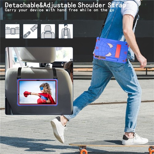 Kids Heavy Duty Case Armor Stand Cover For Samsung GalaxyTab S9 FE+ 11" 12.4" - 第 29/50 張圖片